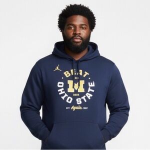 Vintage Navy Blue Ohio State Hoodie